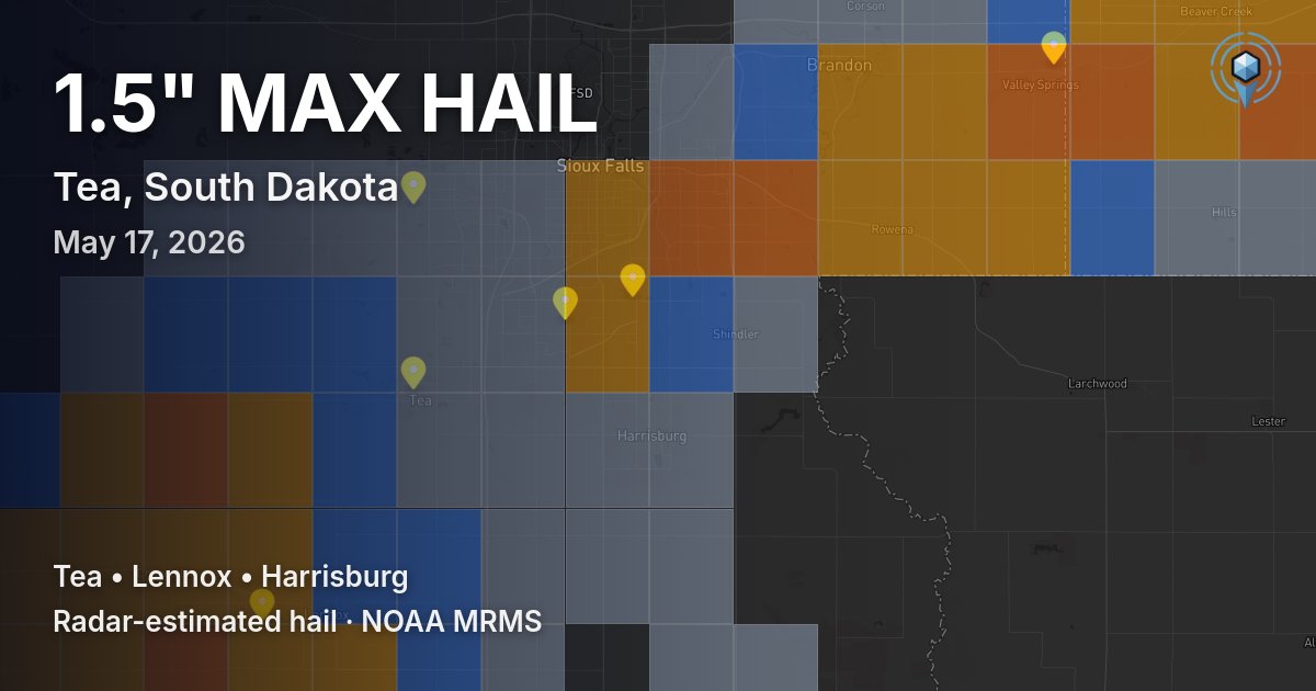 Affected area preview for Tea, SD